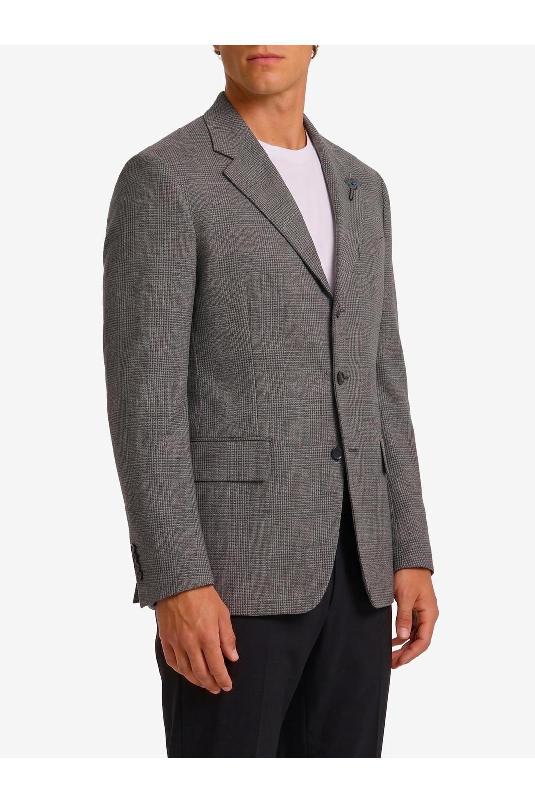 Lardini Le Origini single-breasted virgin wool jacket, Jacken & Mäntel
