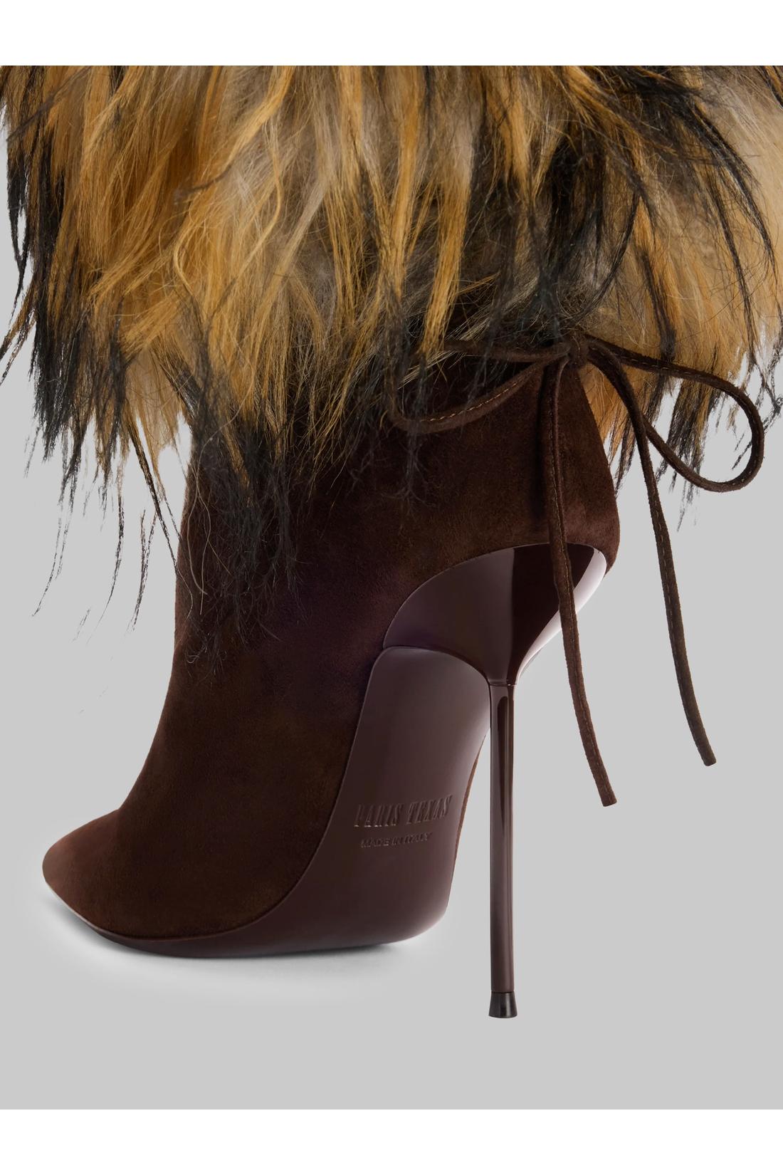 Paris texas Lidia Ankle Fur boots 105, Stiefel & Stiefeletten