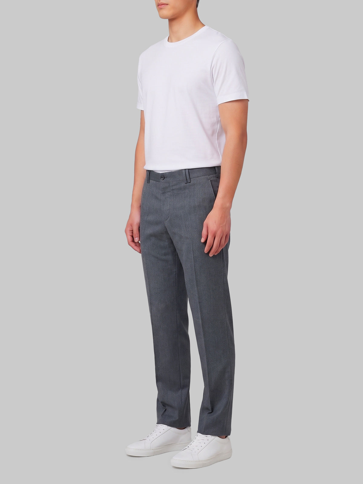 Michael cotton and wool pants