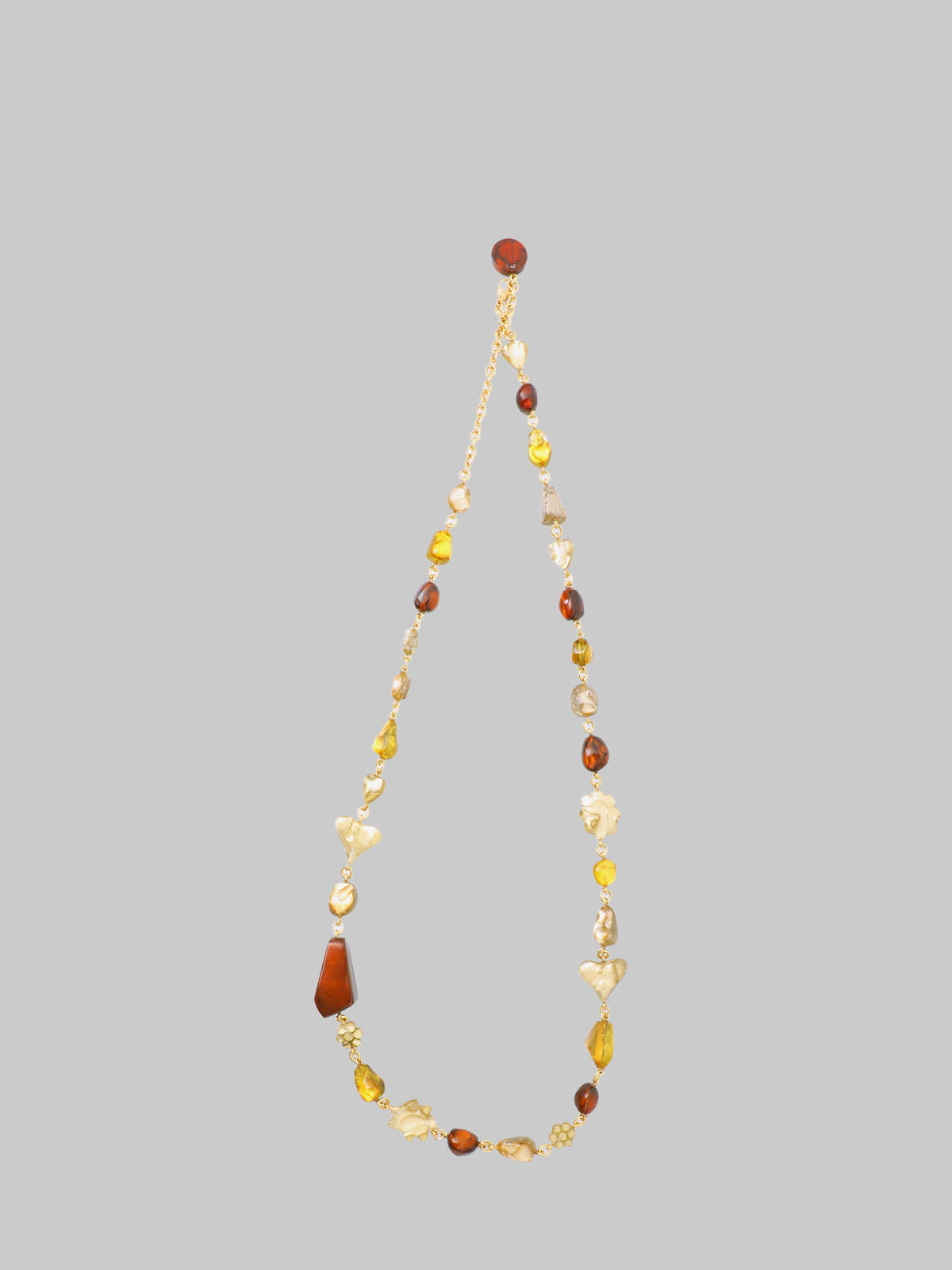 Sofiane multibrown necklace