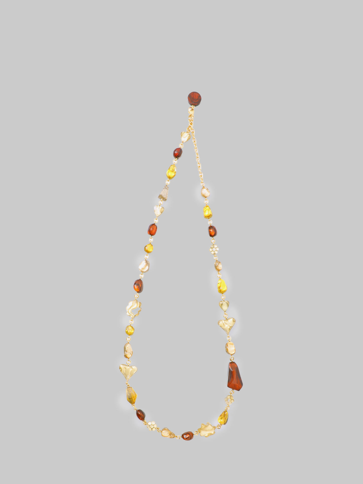 Sofiane multibrown necklace