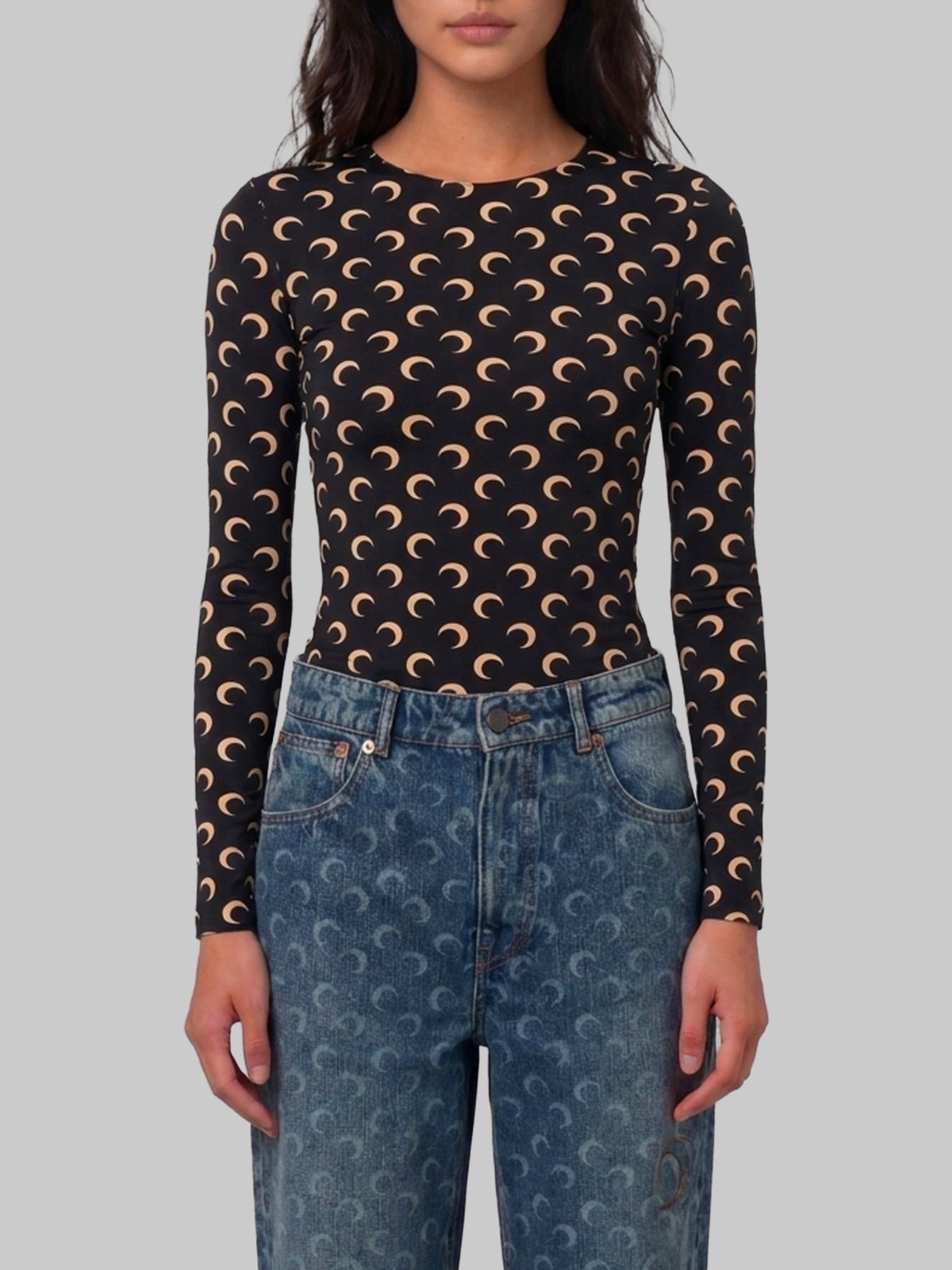 Second skin Moon top