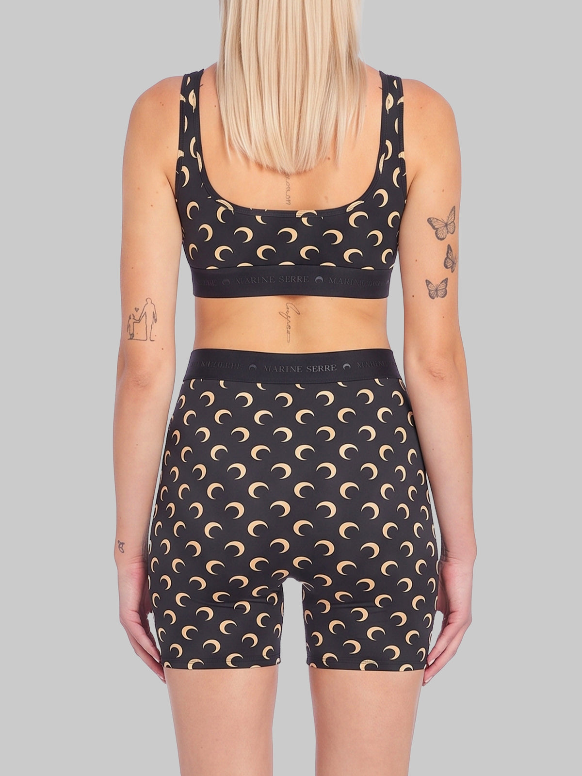Recycled moon jersey sport bra