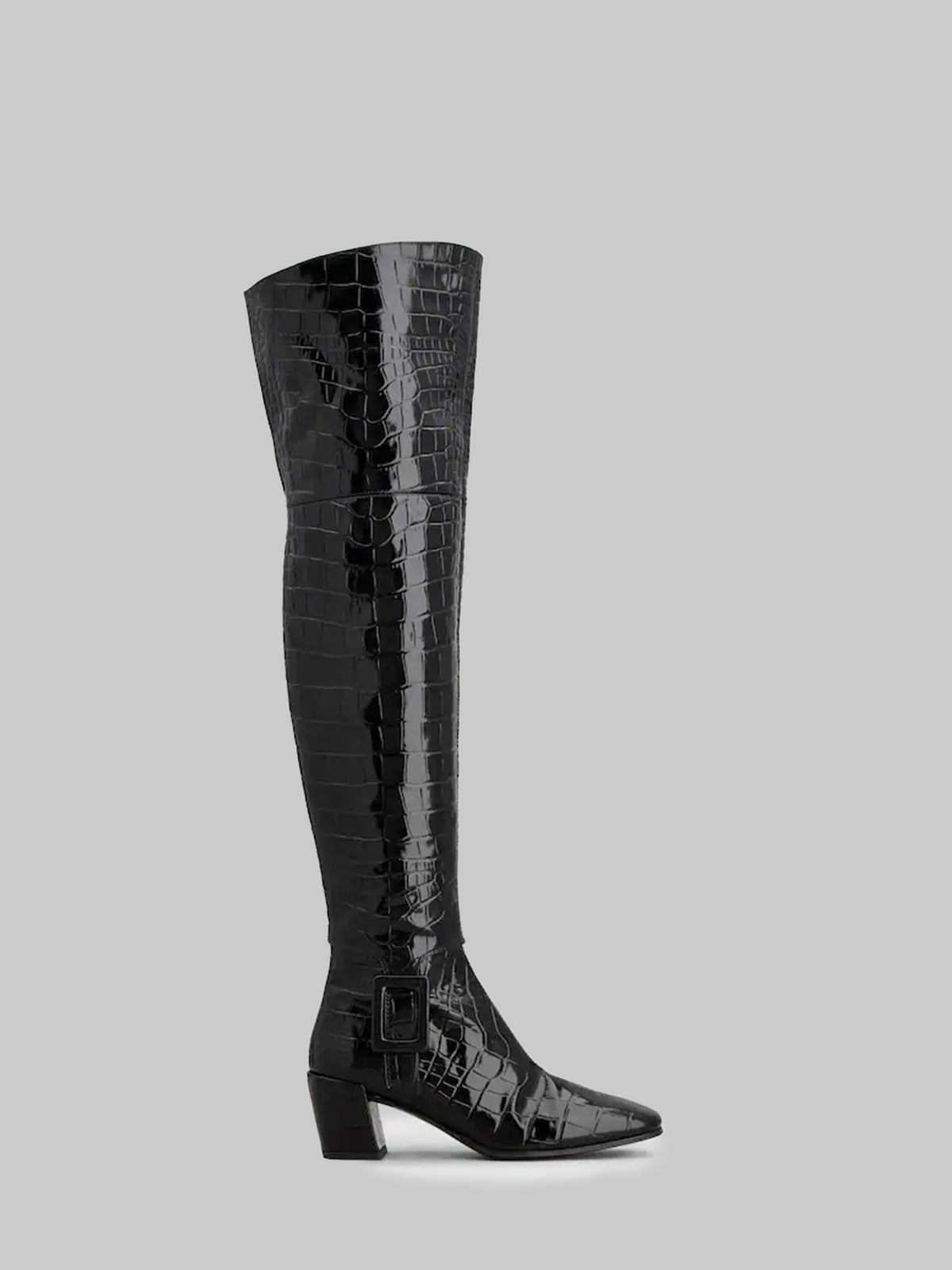 Choc Cuissard leather boots