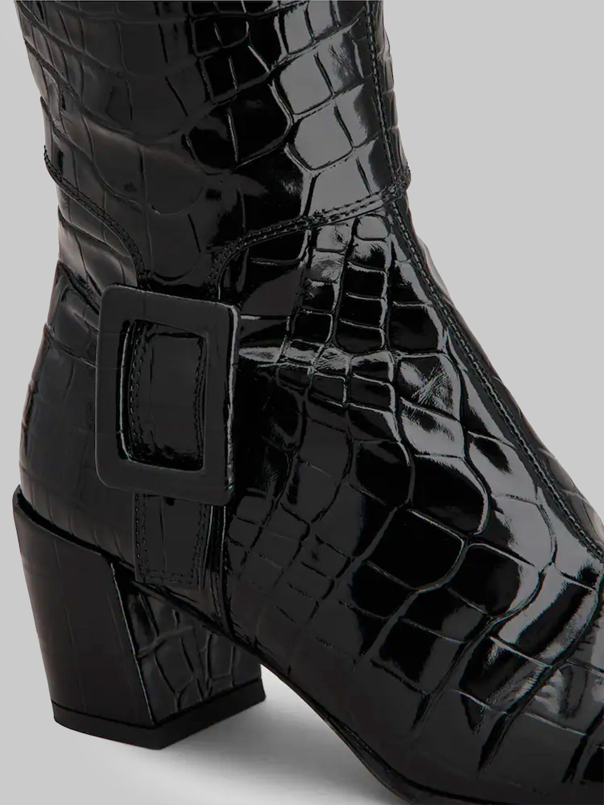 Choc Cuissard leather boots