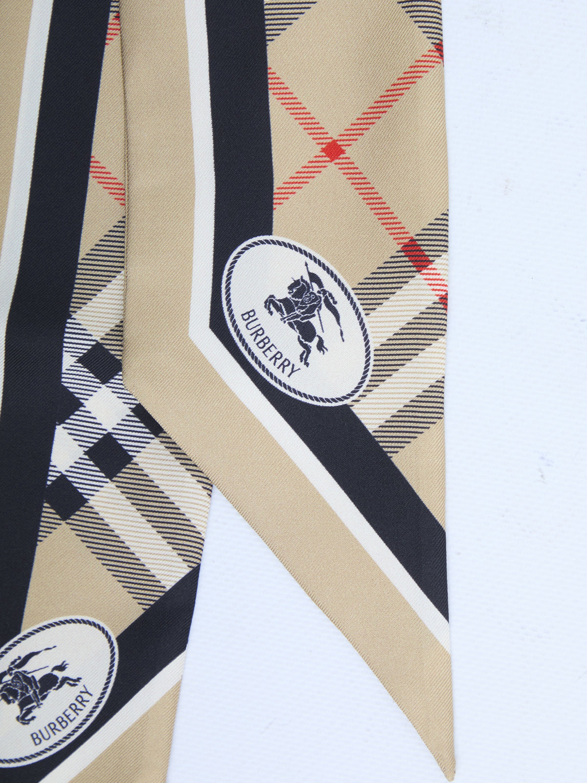Silk twill ribbon