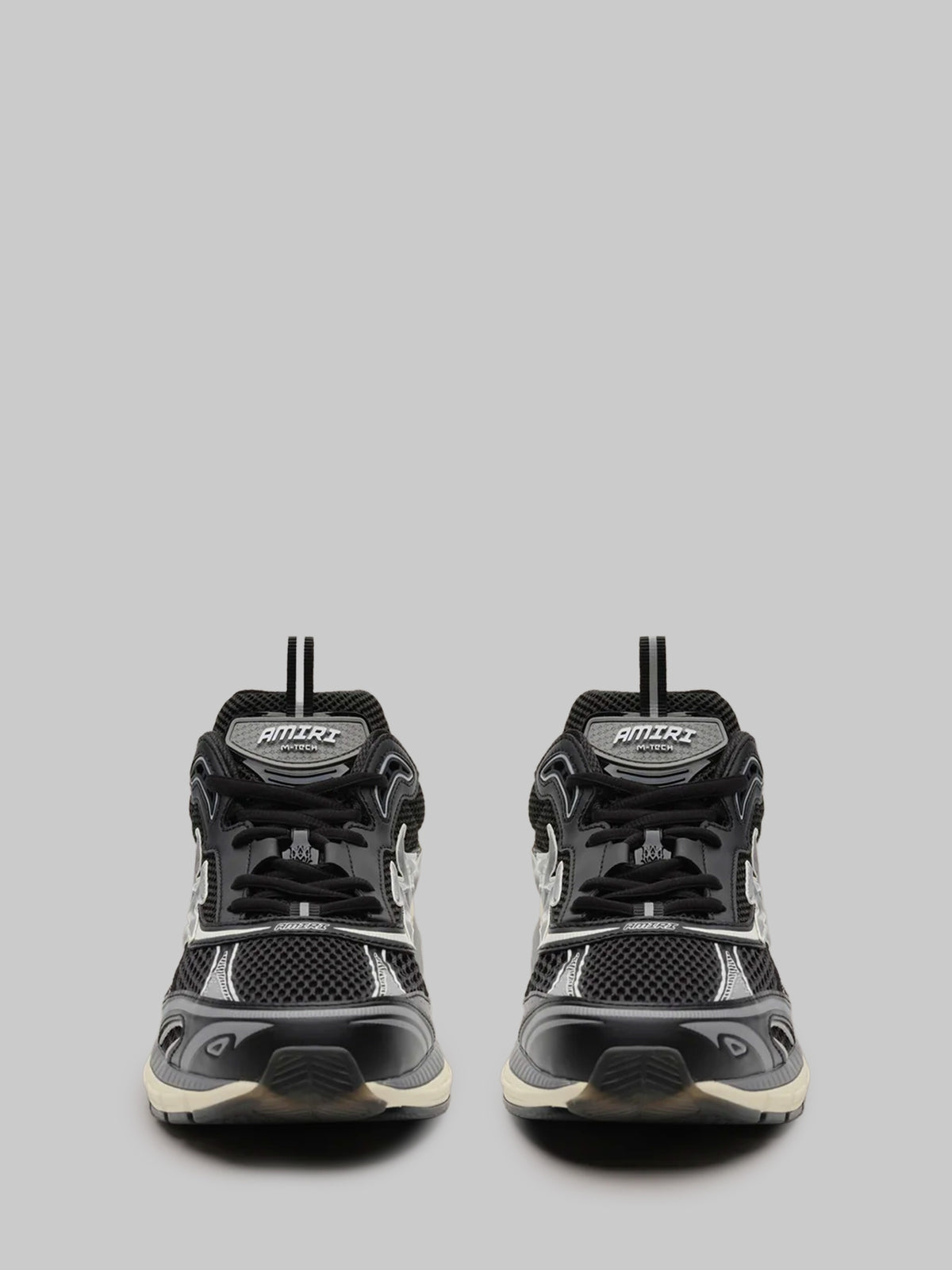 Black and grey M-tech sneakers