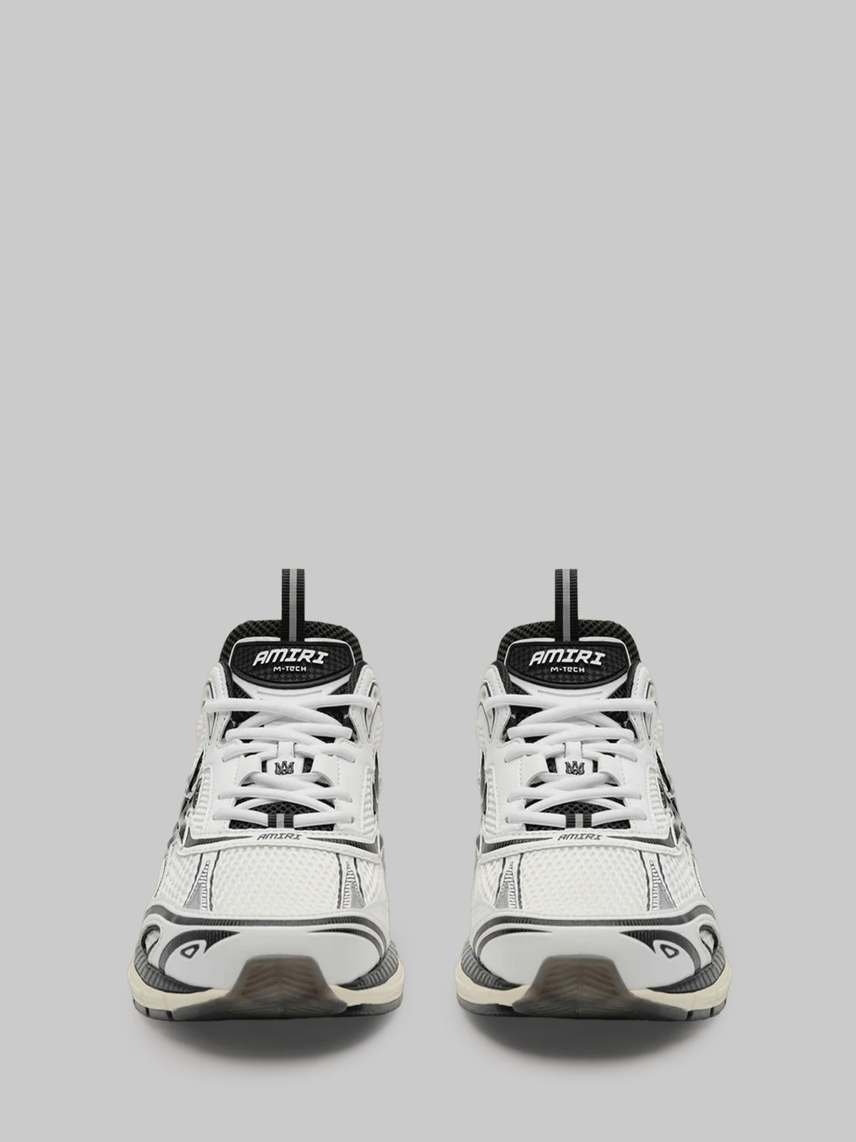 Black and white M-tech sneakers