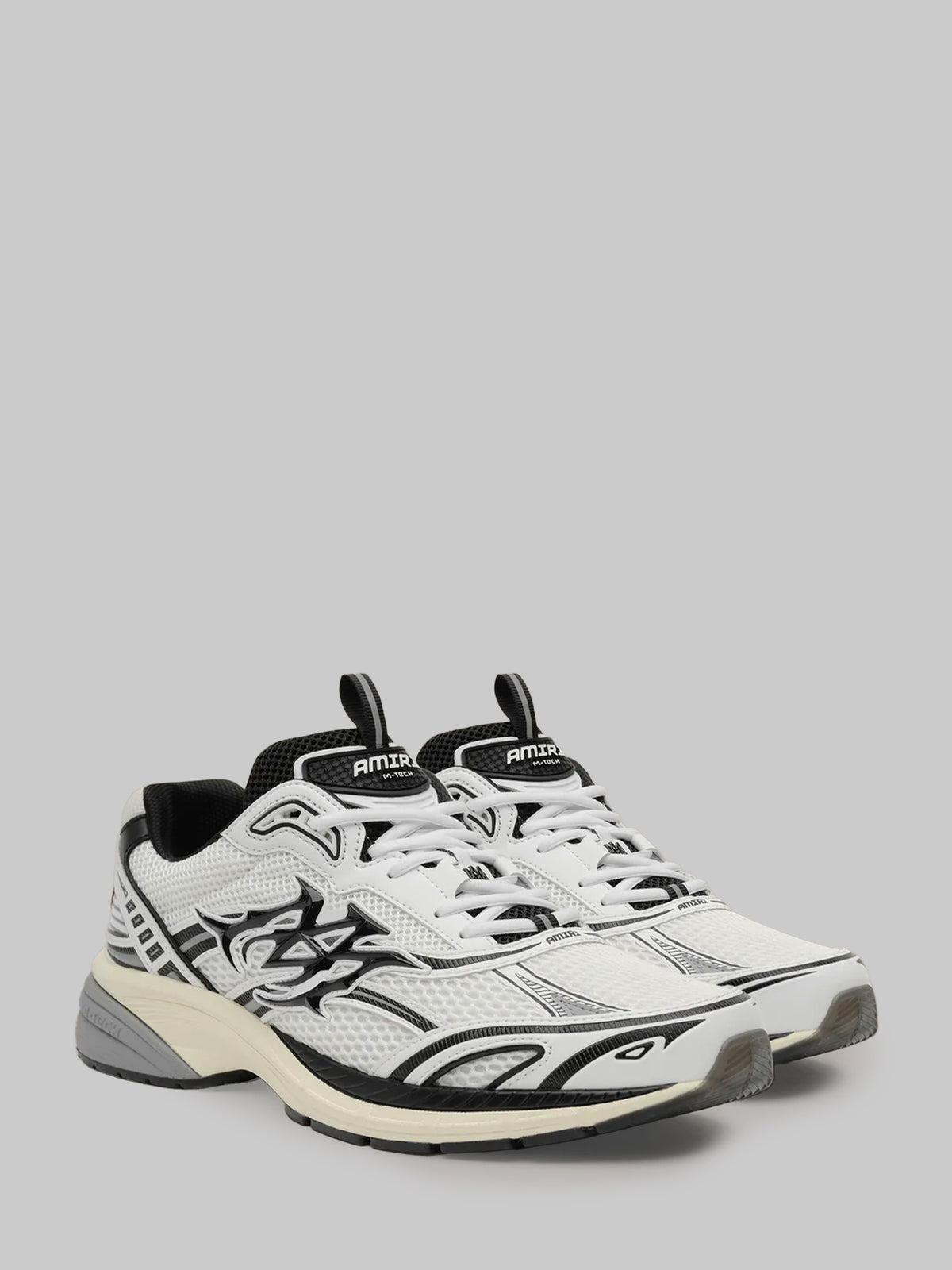 Black and white M-tech sneakers