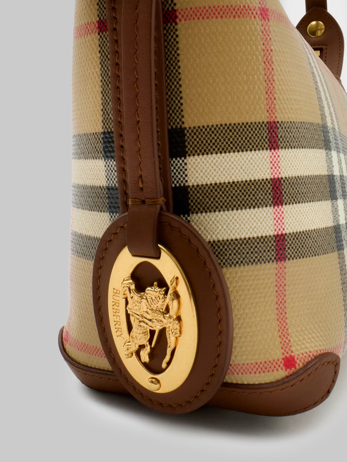 Mini Check shoulder bag