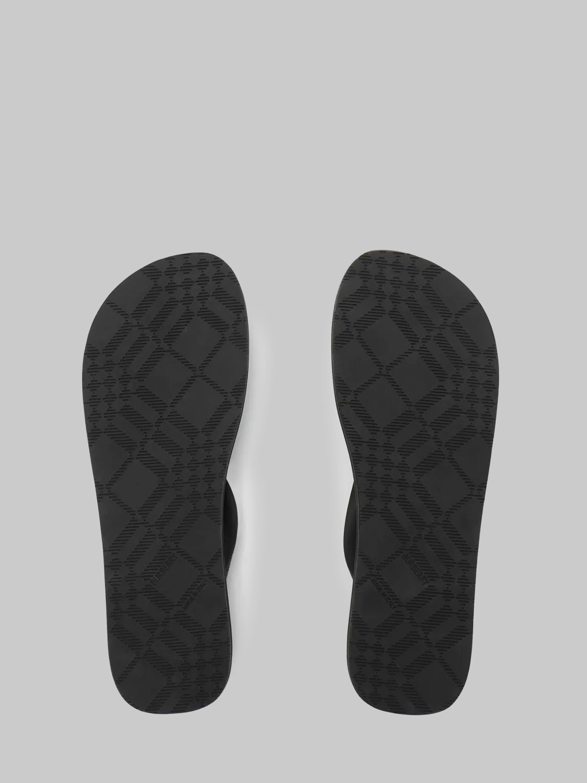 Haze Check sandals in Iron grey