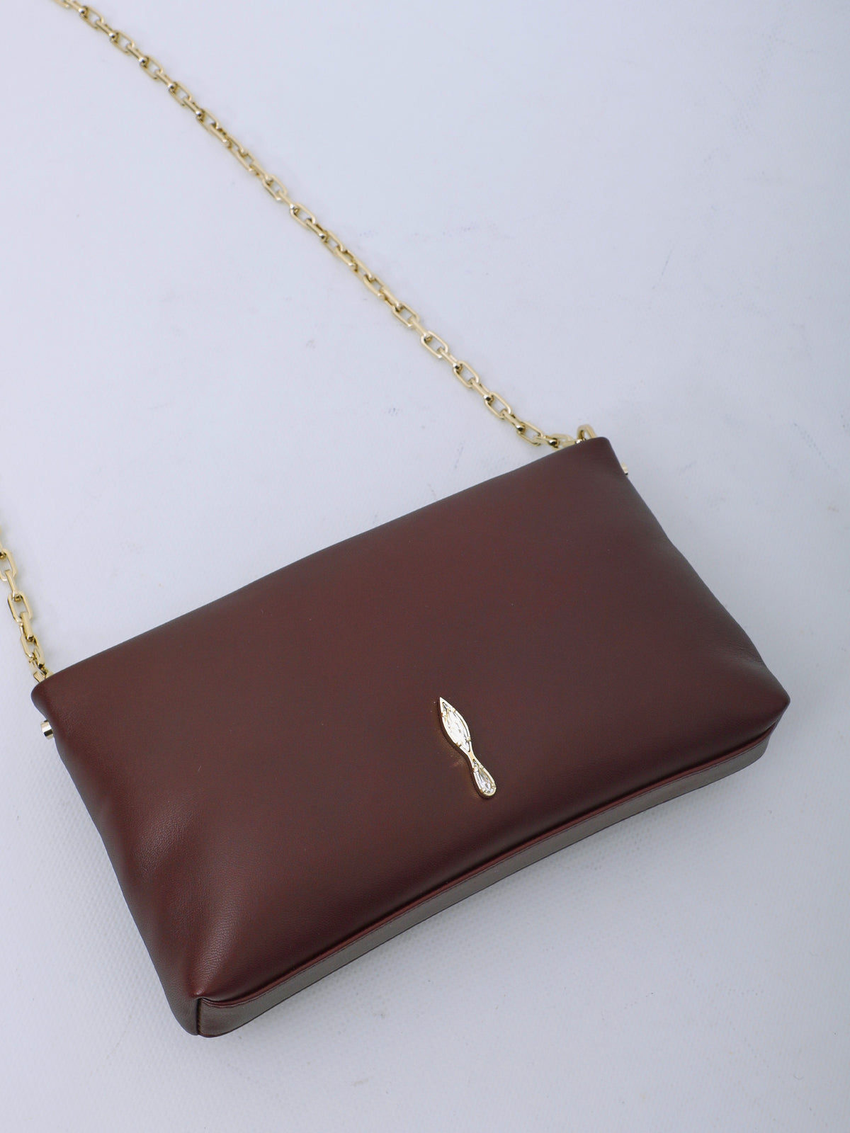 Mini Maykimay clutch in Dulse