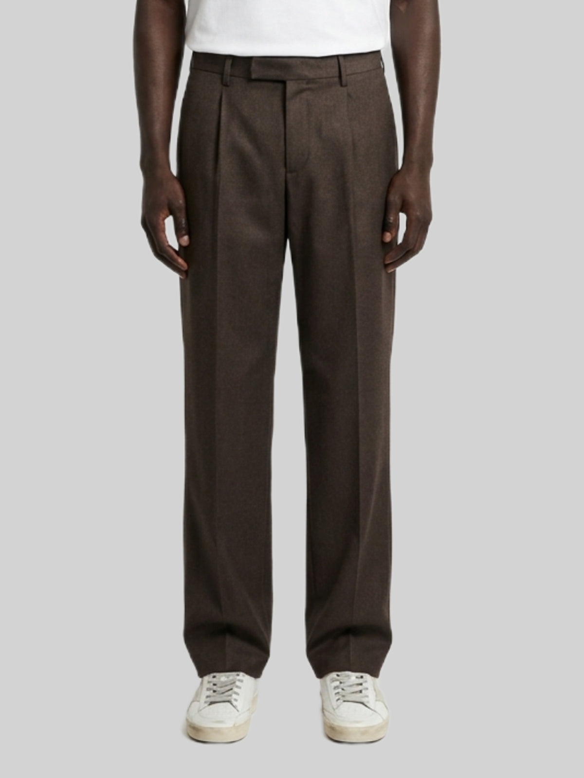 Samuel trousers in wool drill