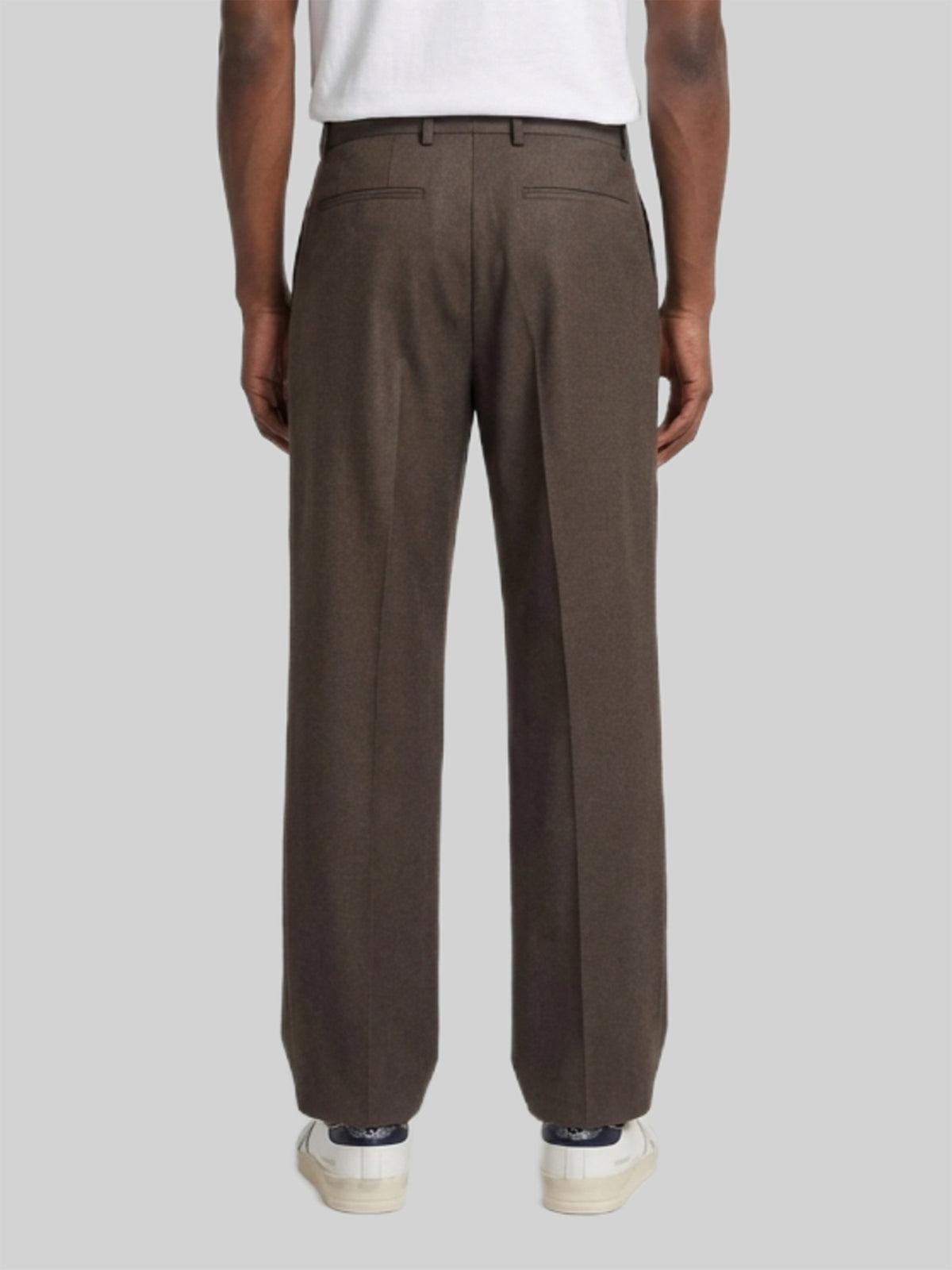 Samuel trousers in wool drill