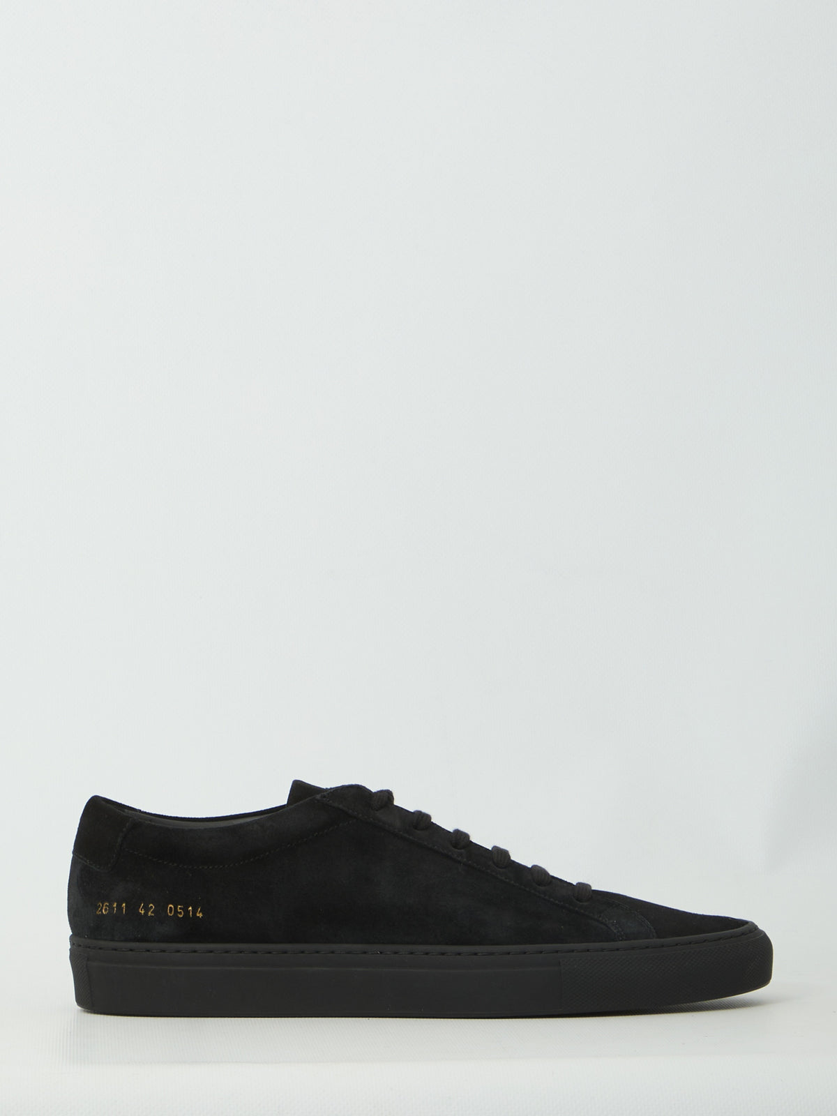 Off black suede Achilles Premium sneakers