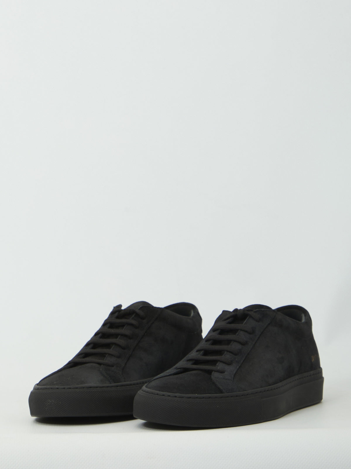 Off black suede Achilles Premium sneakers