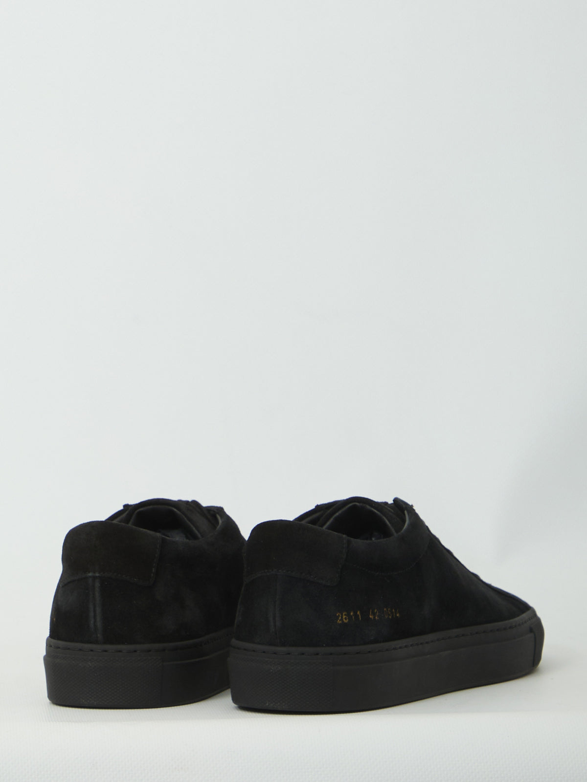 Off black suede Achilles Premium sneakers