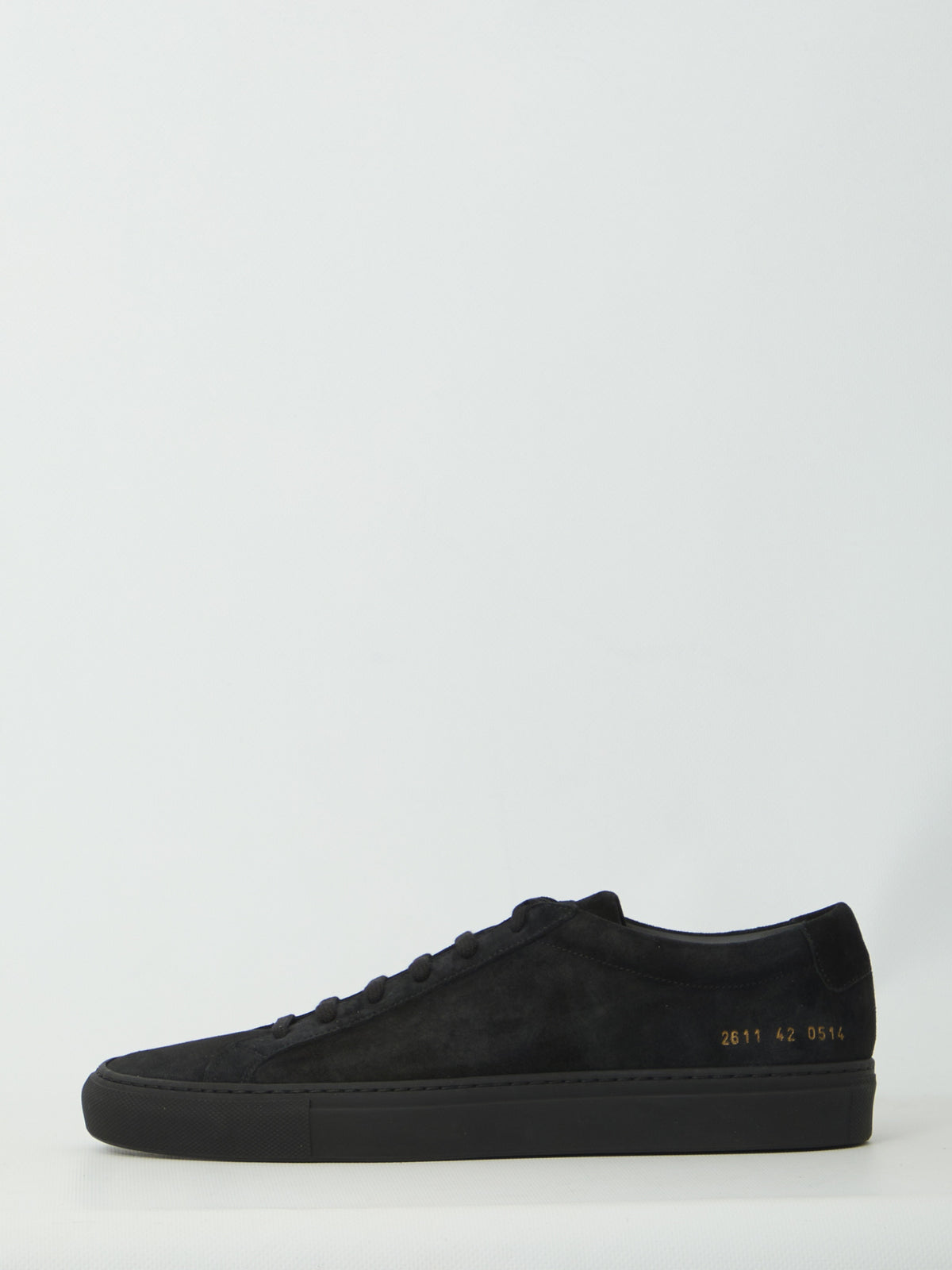 Off black suede Achilles Premium sneakers