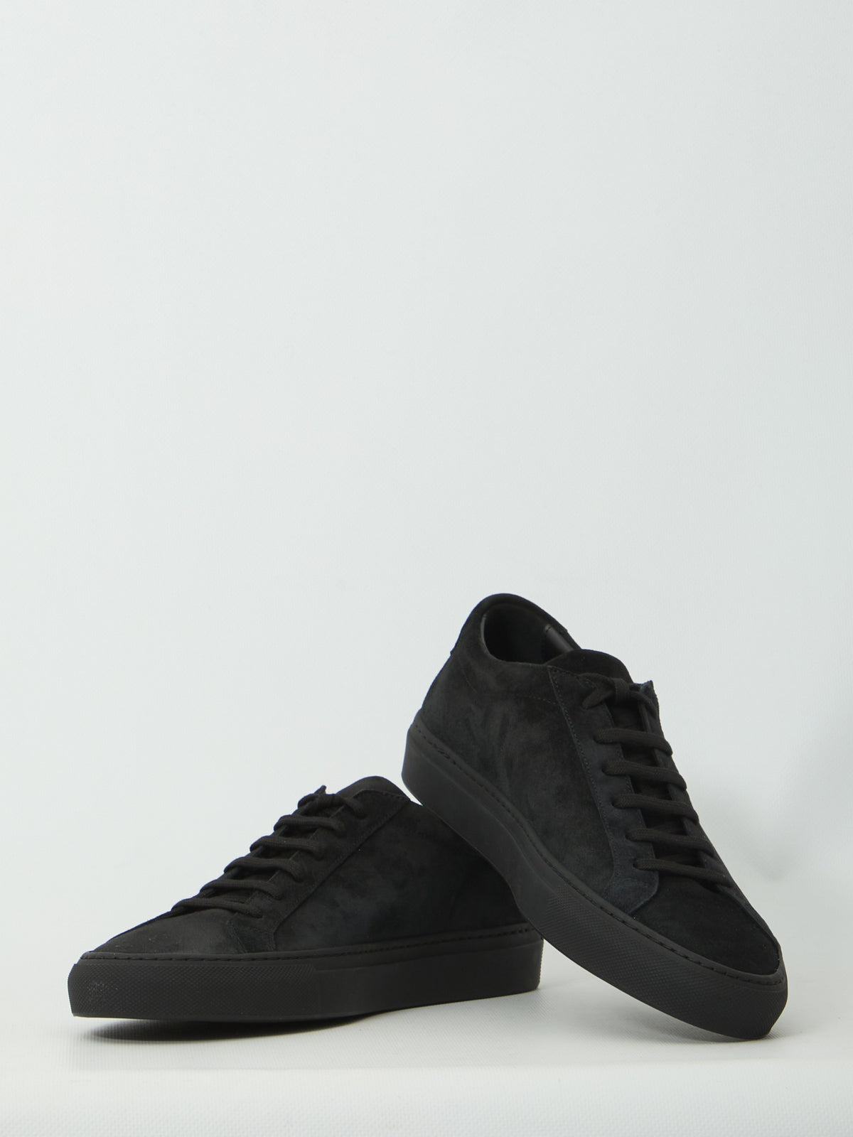 Off black suede Achilles Premium sneakers
