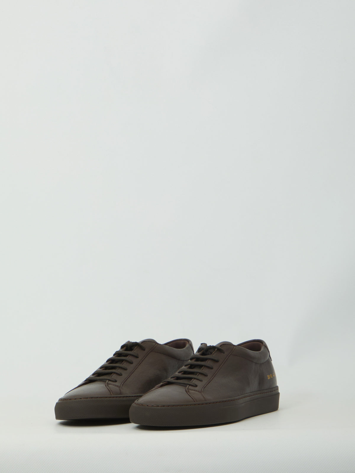 Dark brown Achilles Premium sneakers