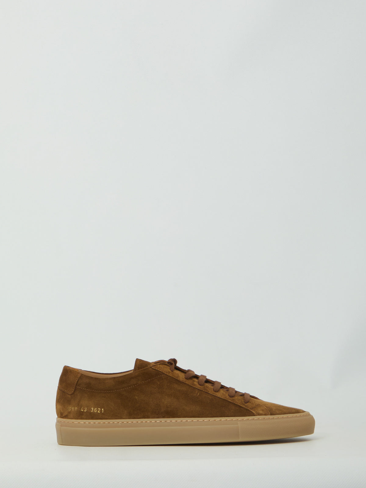 Brown suede Achilles Premium sneakers