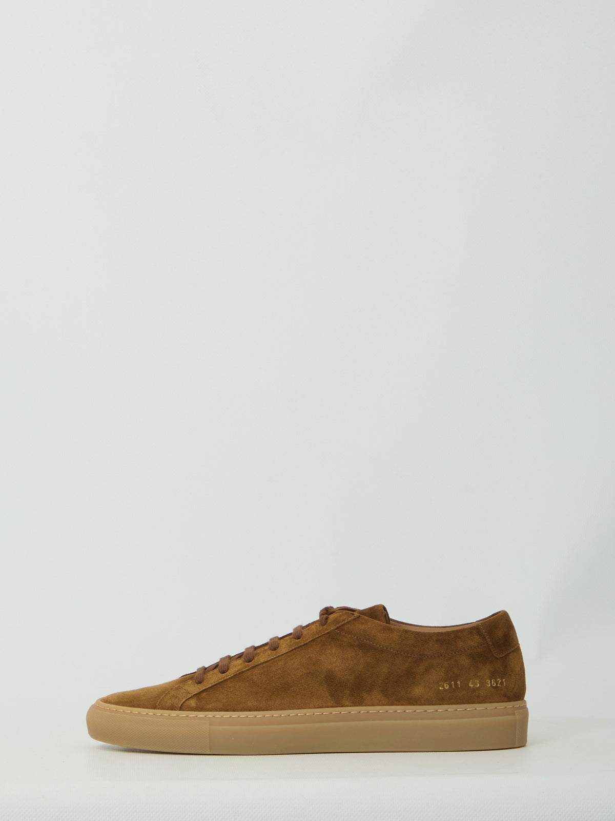Brown suede Achilles Premium sneakers