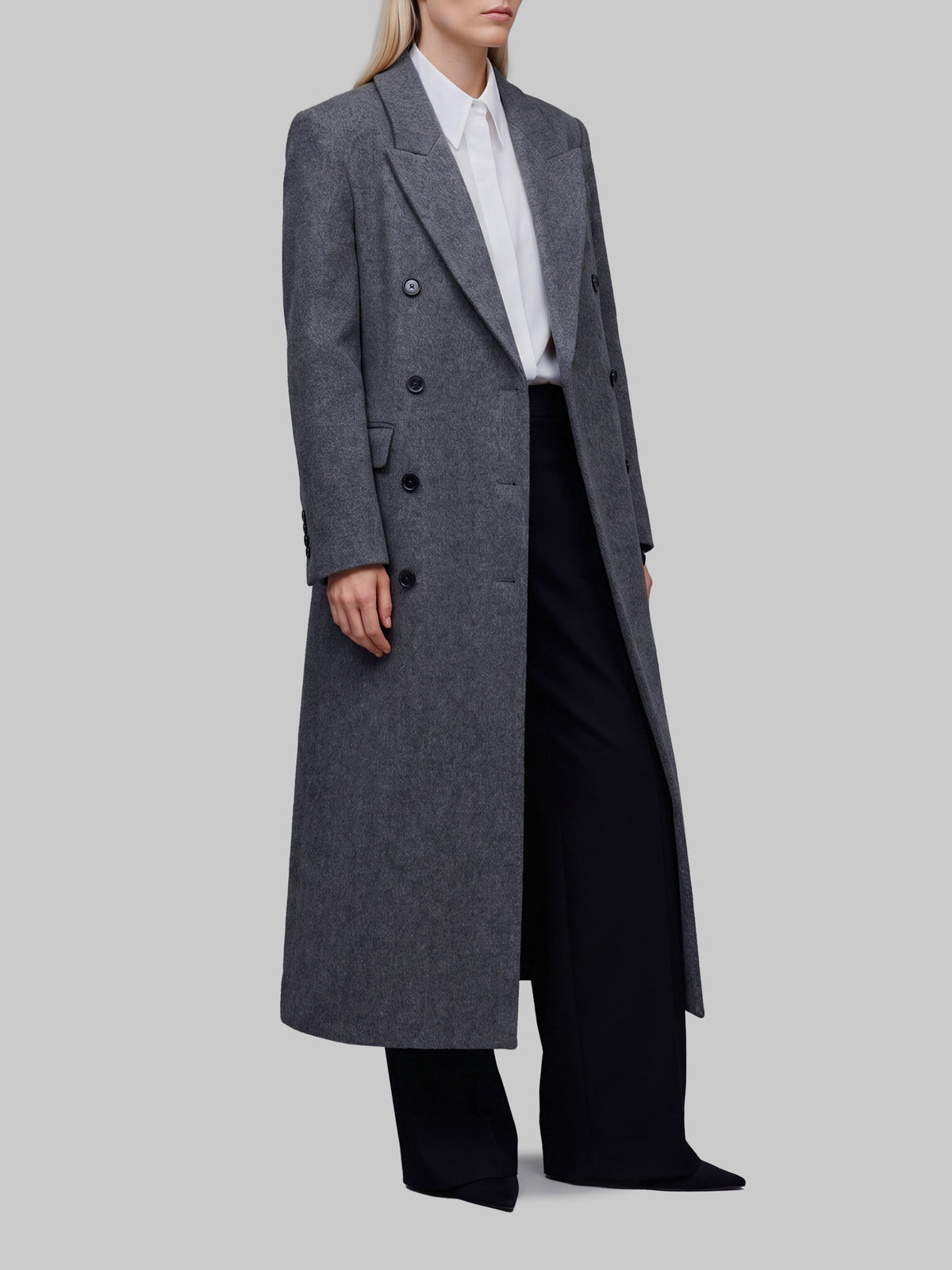 Melange grey IOChloris coat
