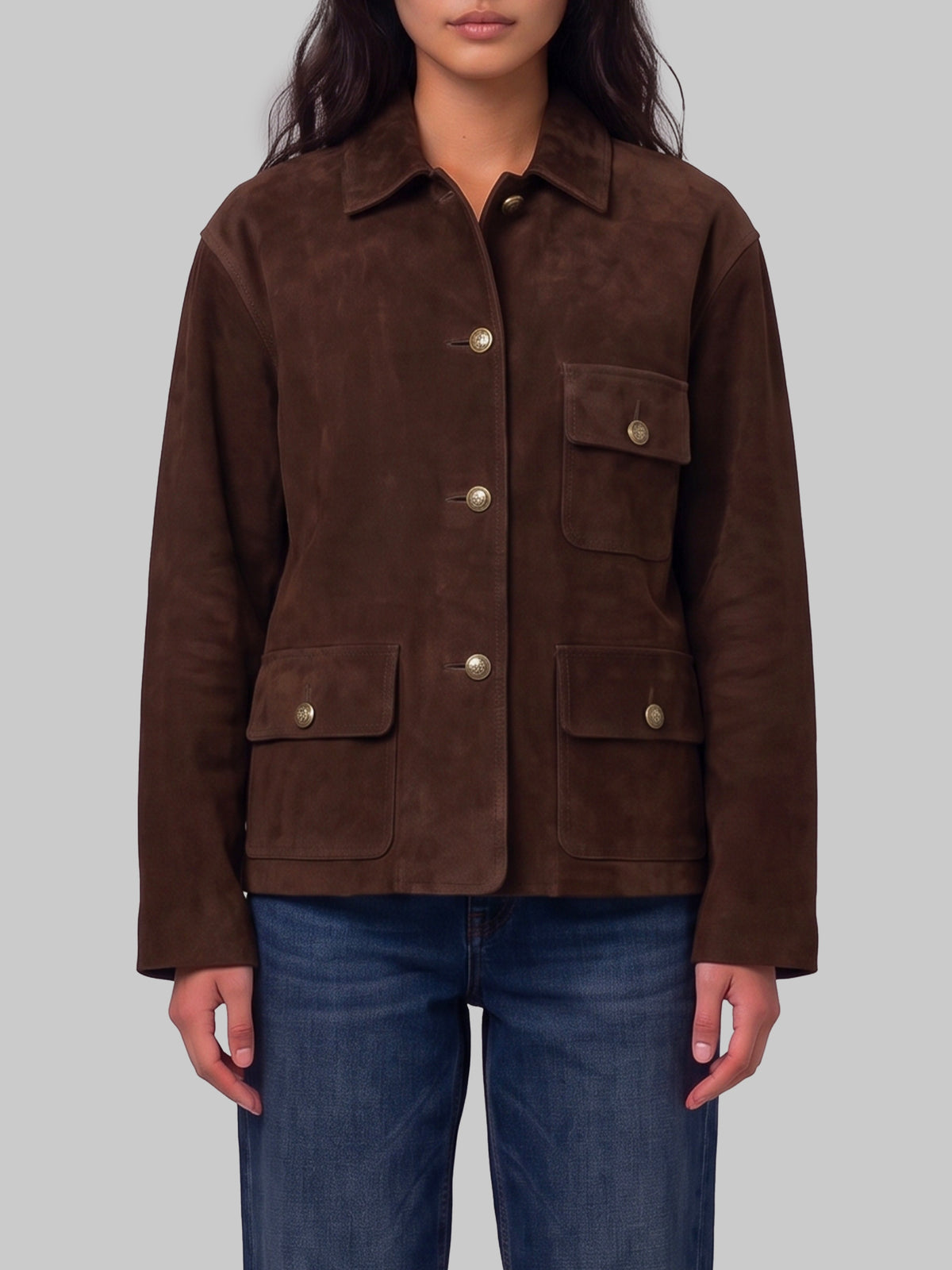 Rosia Gritty suede jacket