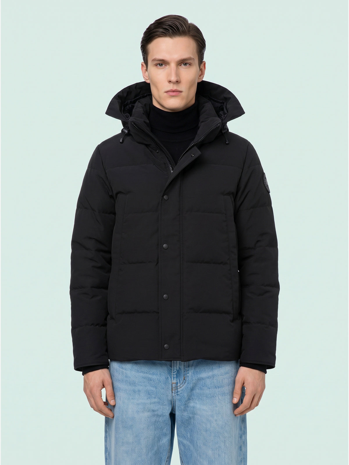 Wyndham parka black disc