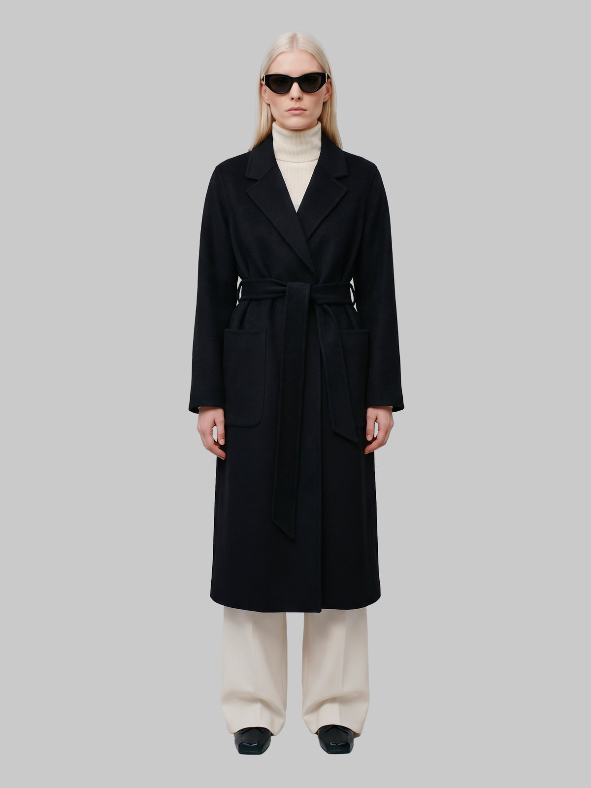 Black IOCelia coat