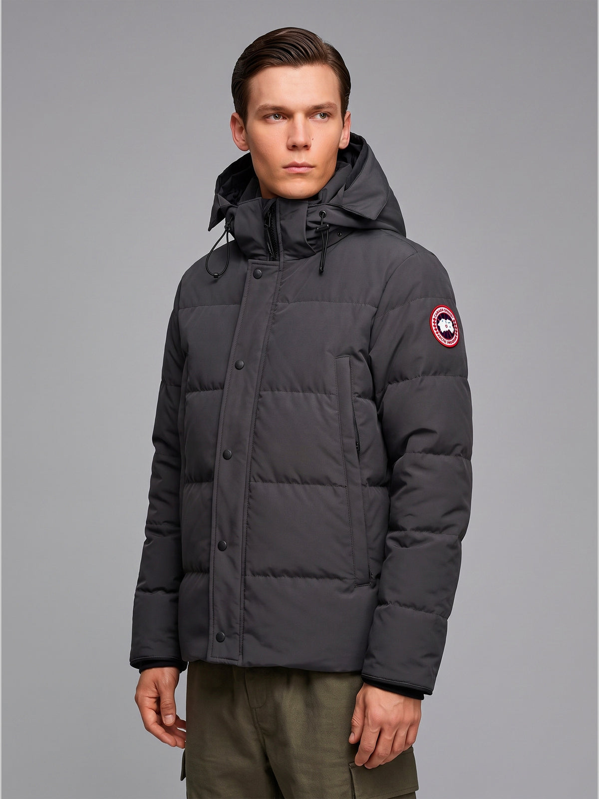 Granite grey Wyndham parka