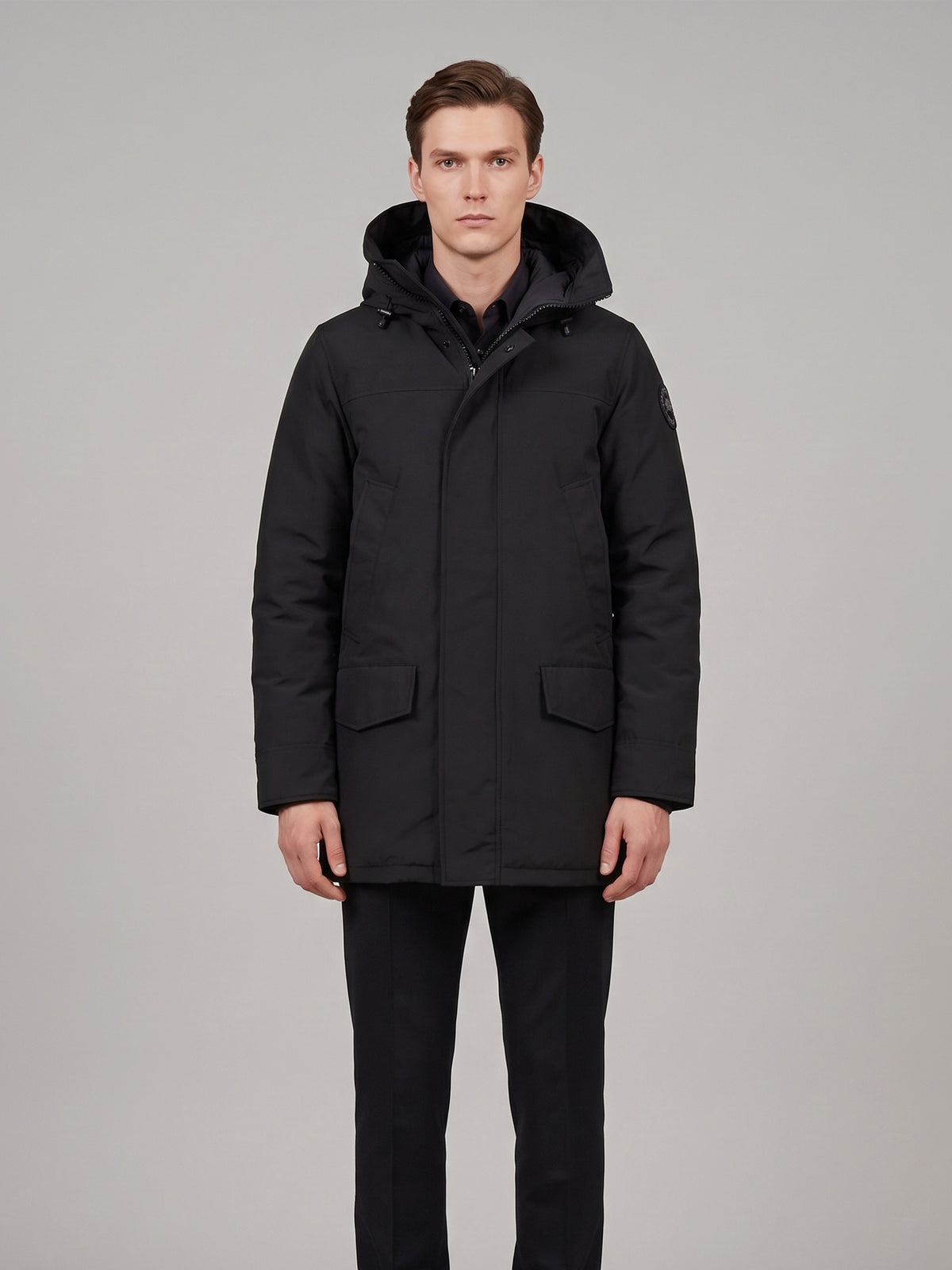 Langford parka black disc