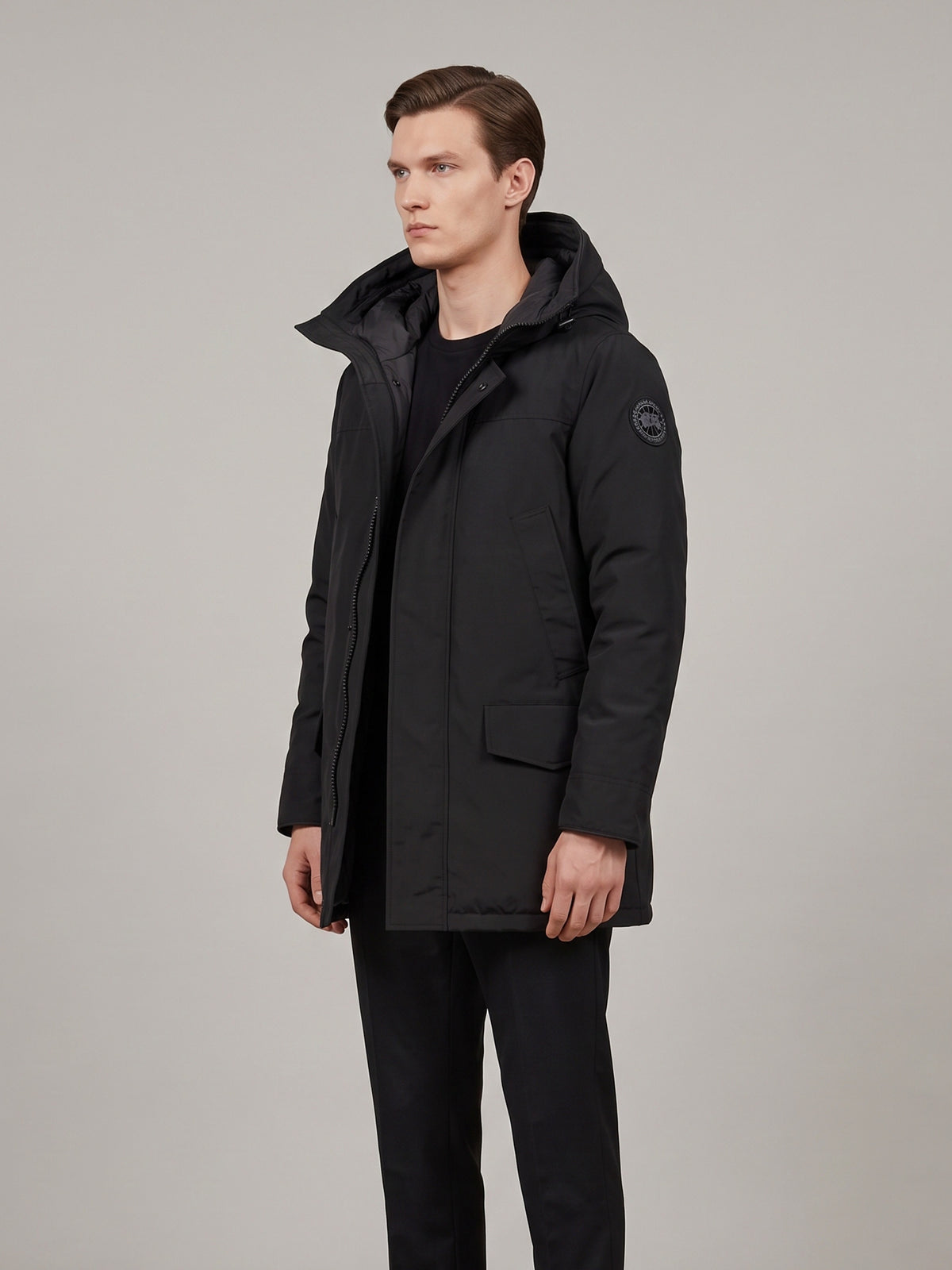 Langford parka black disc