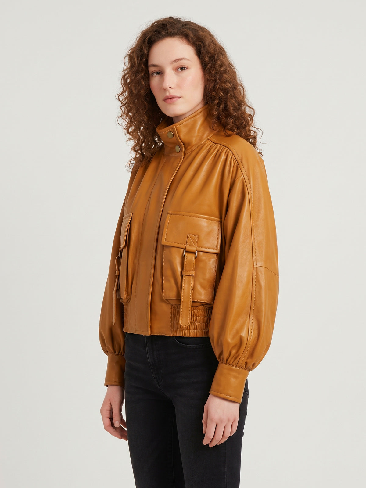 Valiant leather biker jacket