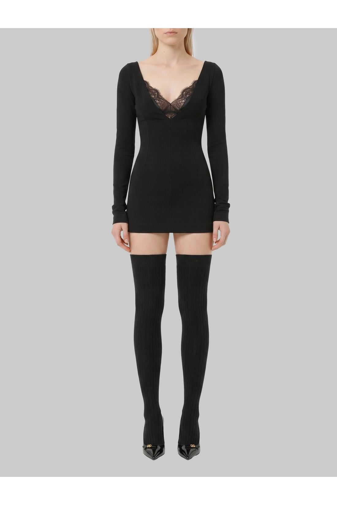 Mini dress in jersey