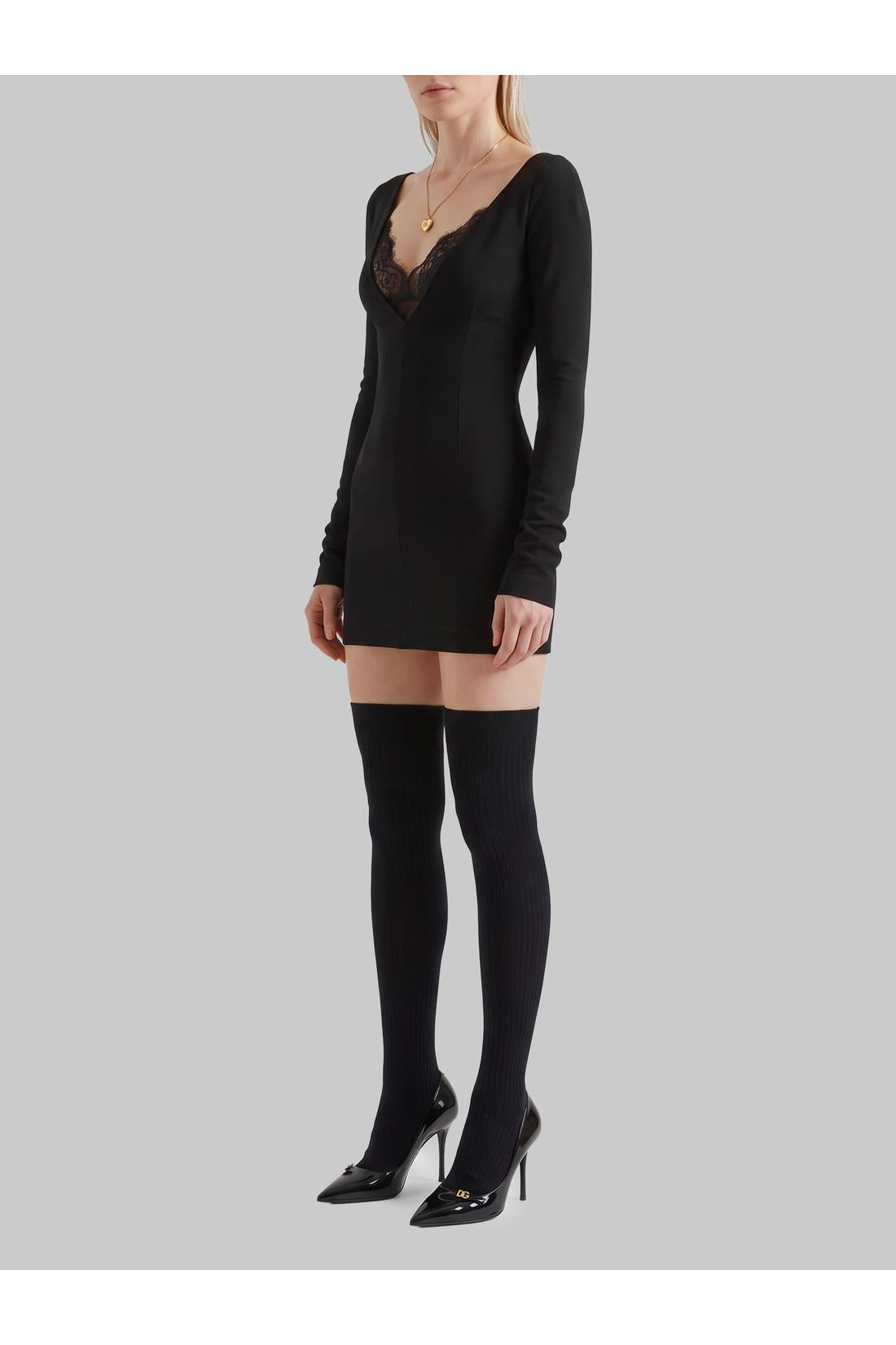 Mini dress in jersey