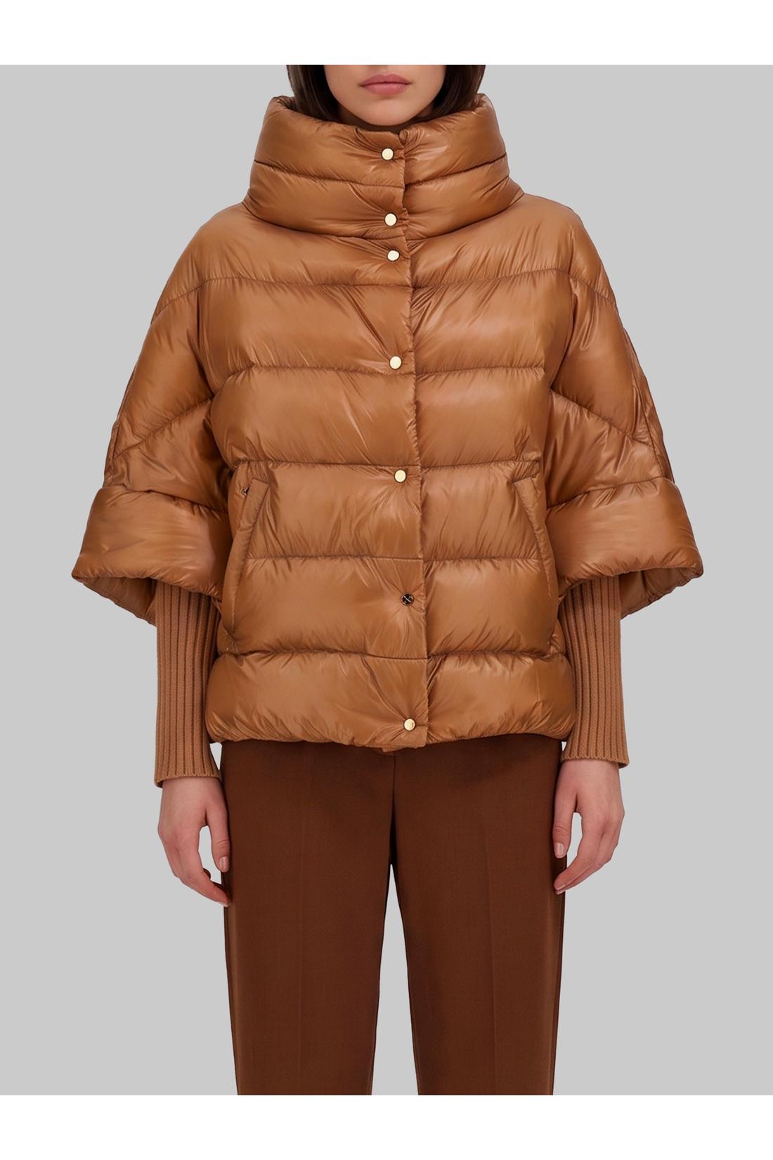 Herno High-neck cape in ultra-light nylon, Mützen