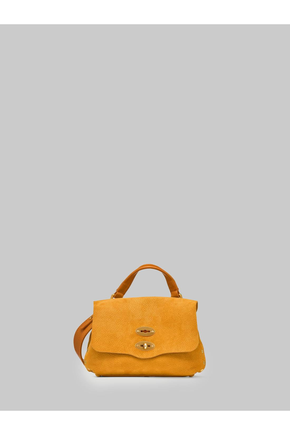 Postina Baby Nabuk Jones bag in Brown Brandy