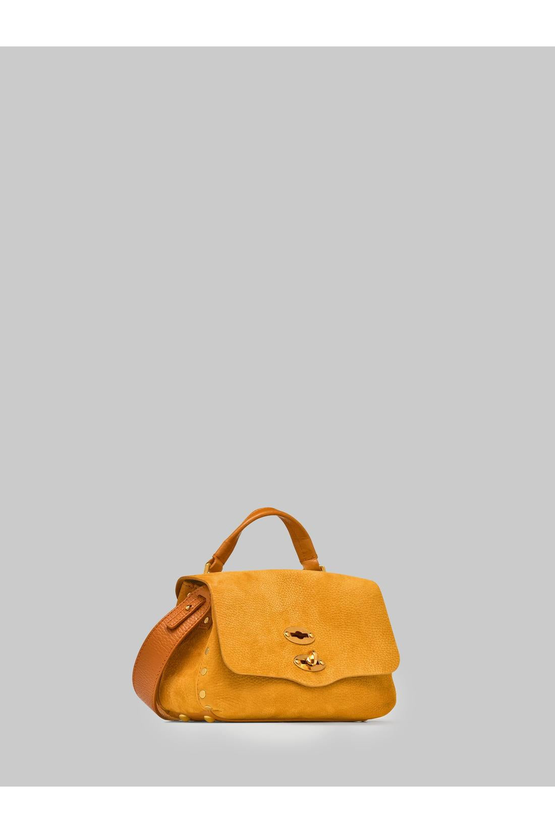 Postina Baby Nabuk Jones bag in Brown Brandy