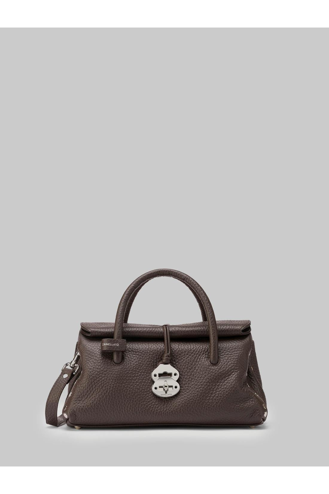 Dotta bag S Centauro in Brown Castel del Monte