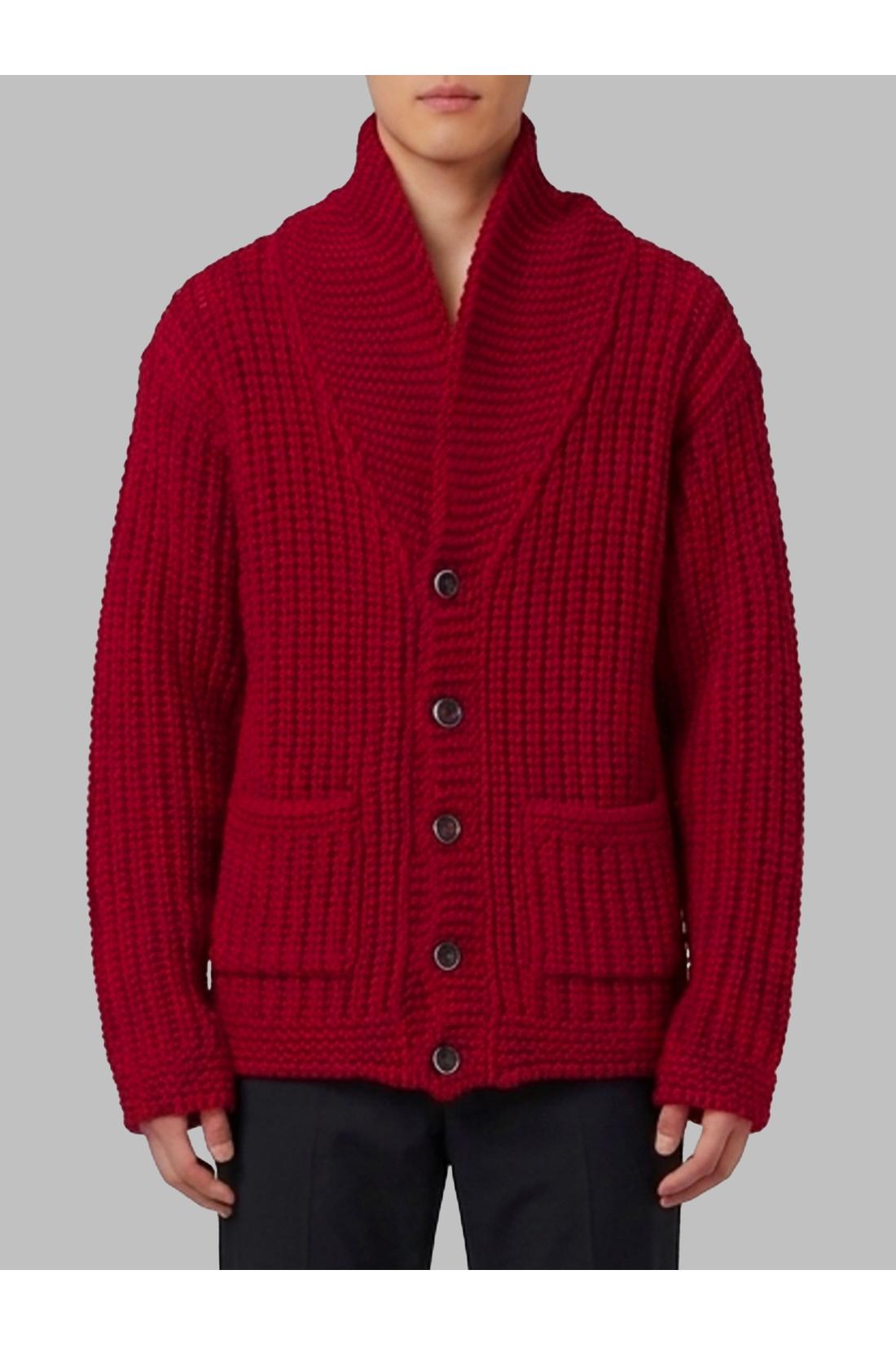 Cardigan Cavana Cota red