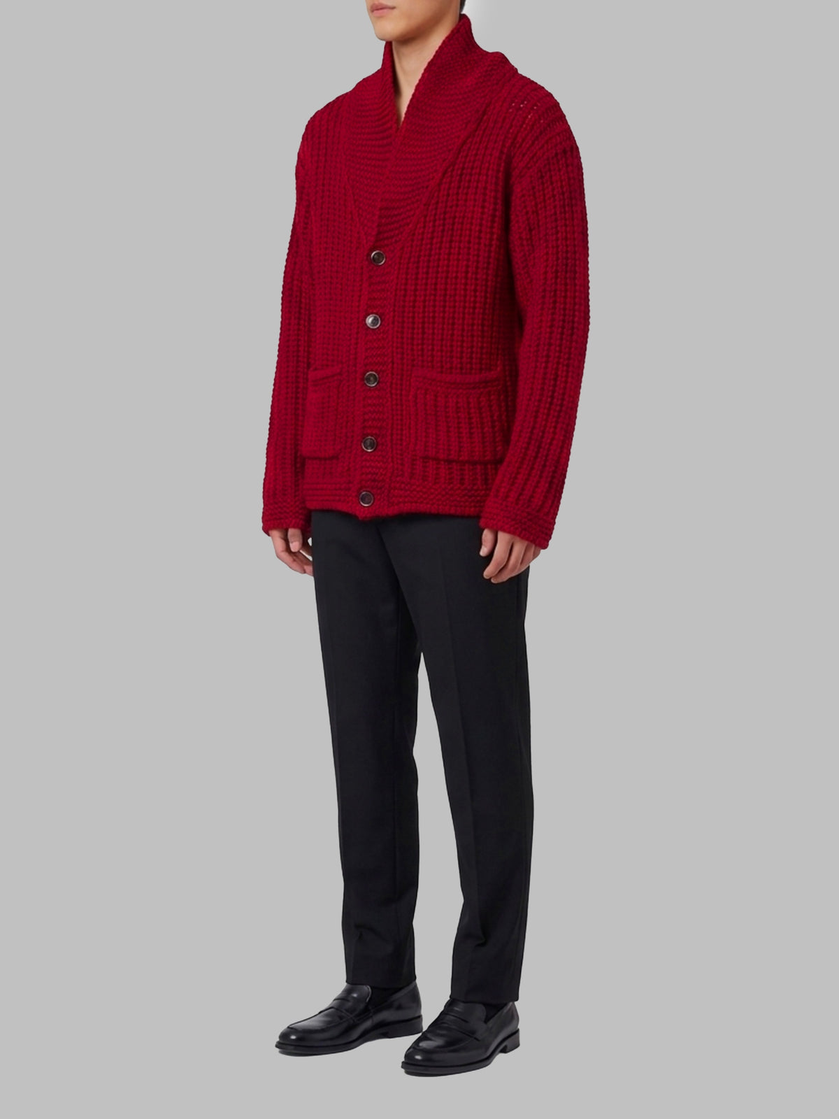 Cardigan Cavana Cota red