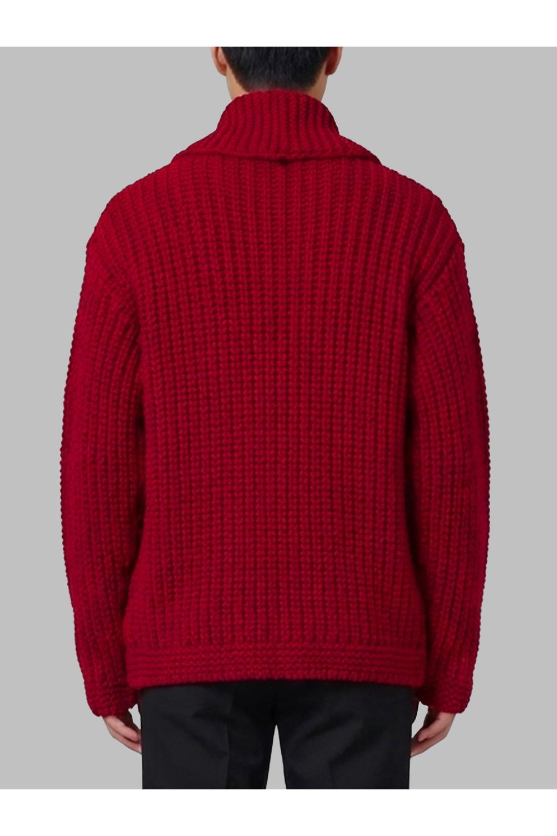 Cardigan Cavana Cota red