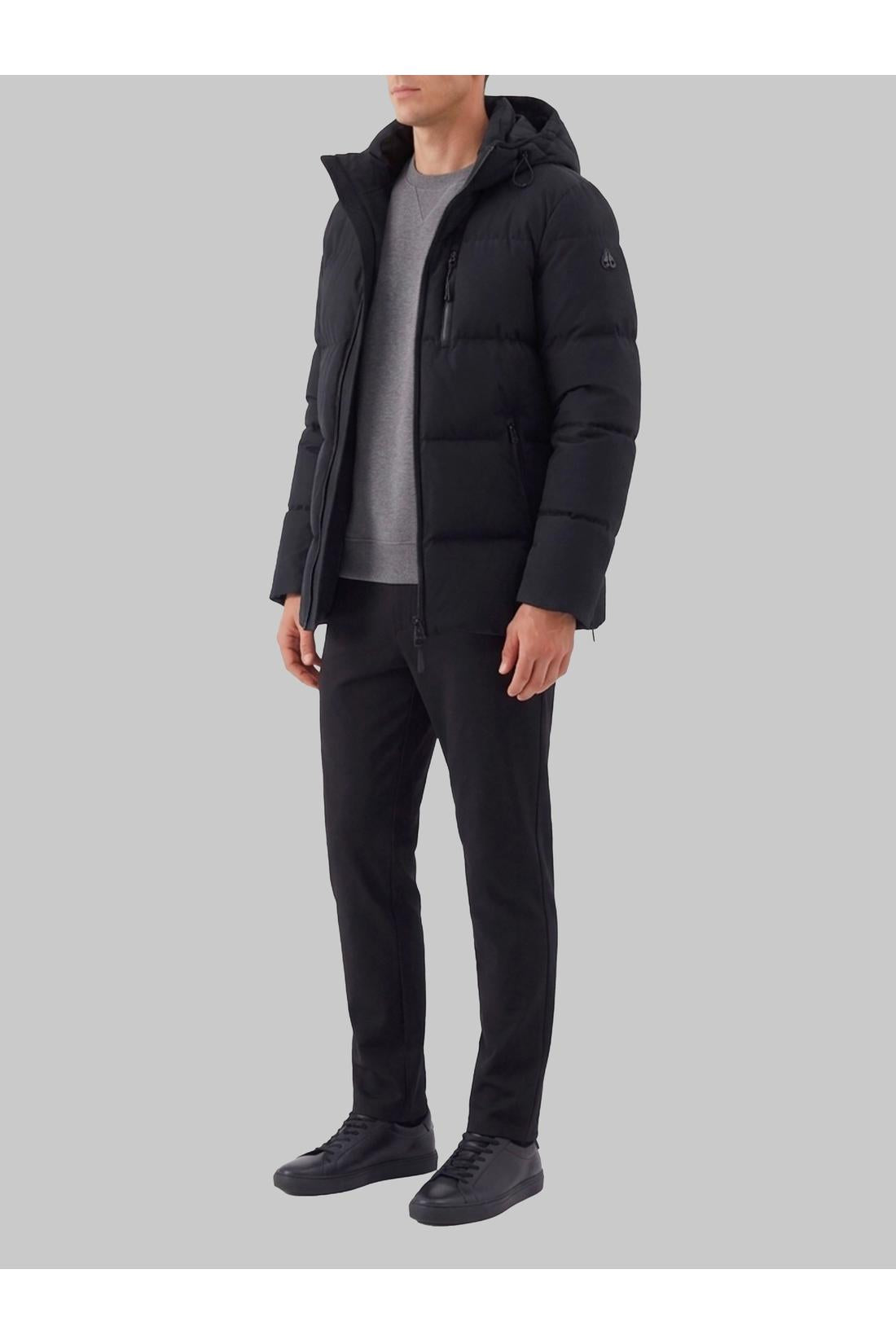 Soho 3Q black down jacket