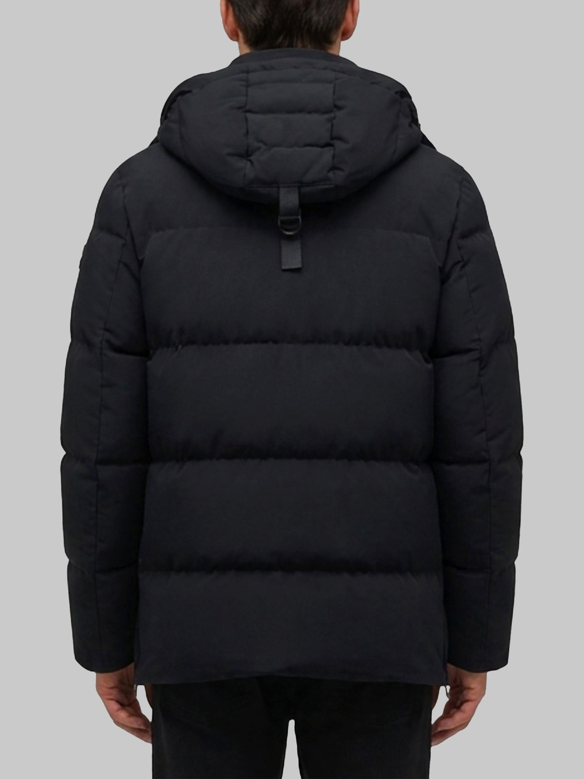 Soho 3Q black down jacket