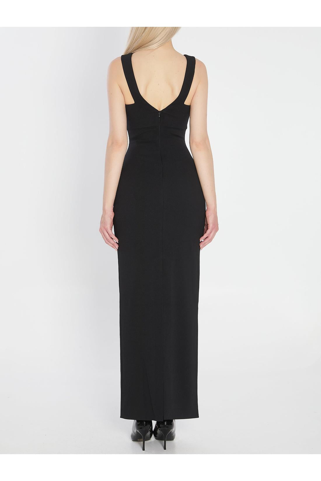 Solace London-OUTLET-SALE-Nalani Maxi Dress in Black-ARCHIVIST