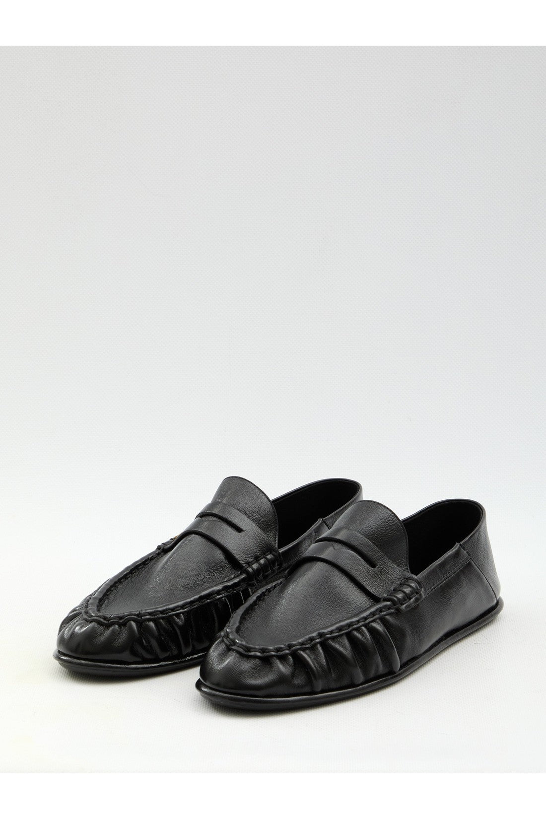 SAINT LAURENT-OUTLET-SALE-Nappa loafers-ARCHIVIST