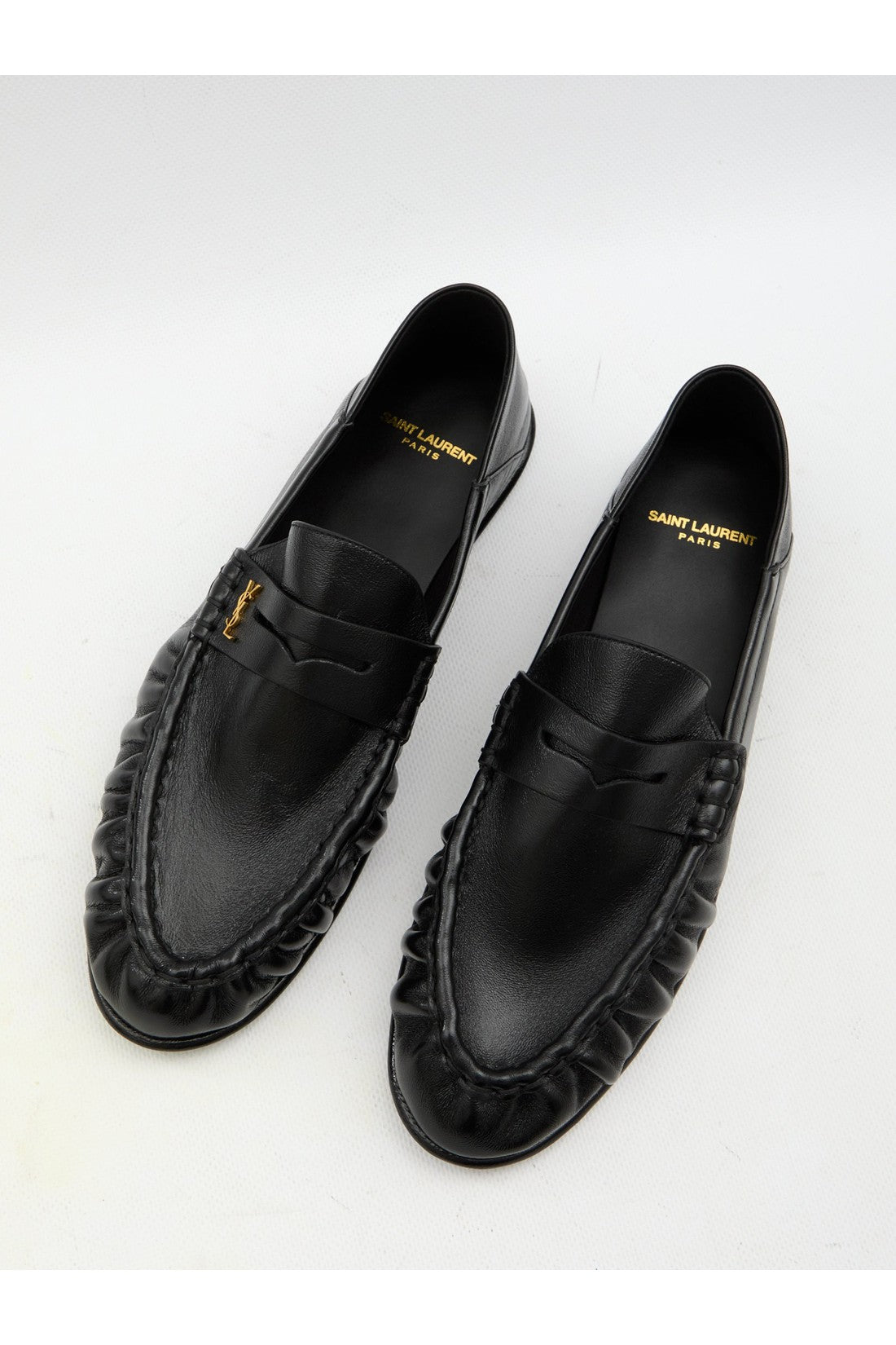 SAINT LAURENT-OUTLET-SALE-Nappa loafers-ARCHIVIST