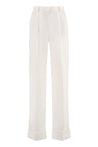 Piralo-OUTLET-SALE-Natalie high-waist wide-leg trousers-ARCHIVIST