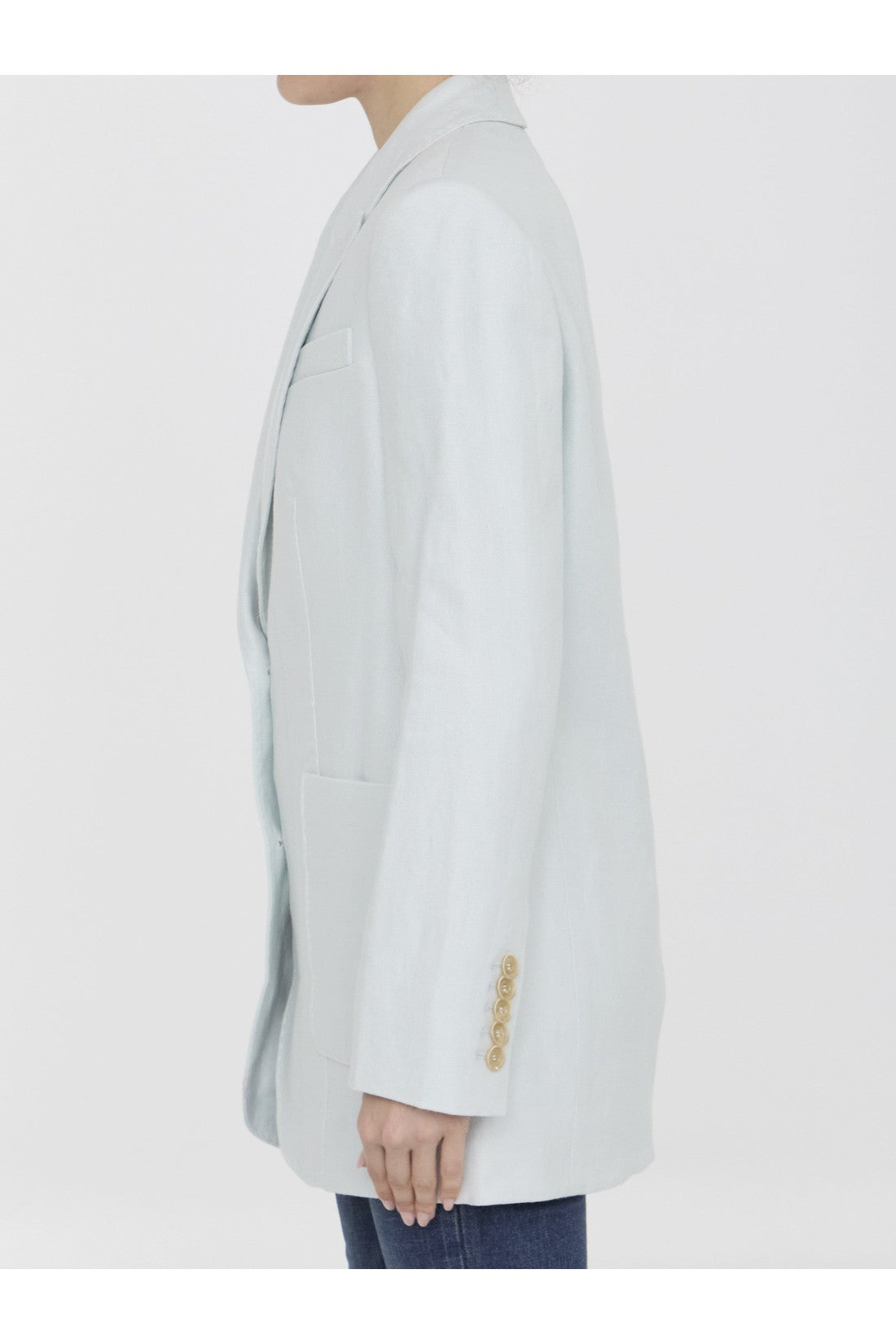 ZIMMERMANN-OUTLET-SALE-Natura linen jacket-ARCHIVIST